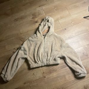 Teddy jacket pullover SHEIN